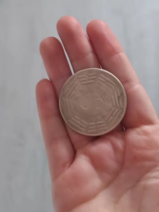 Moneda china del año del dragón