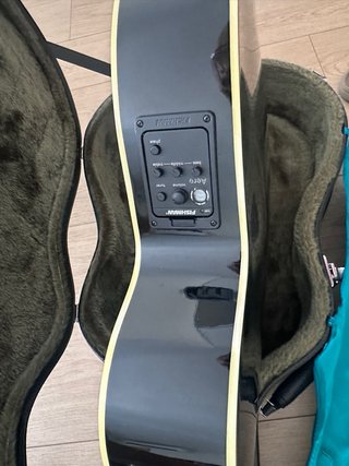 Guitarra Electroacústica Cort Negra + Estuche