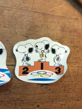 Pegatinas Snoopy Barcelona 92