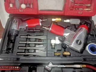 Juego nuevo de maquinas neumaticas