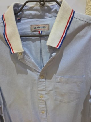 Camisa El Ganso Azul Talla L