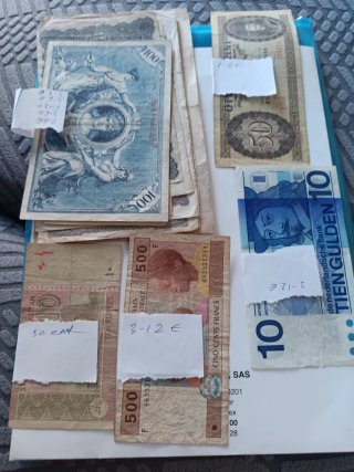 Colección Billetes Mundo 219 billetes