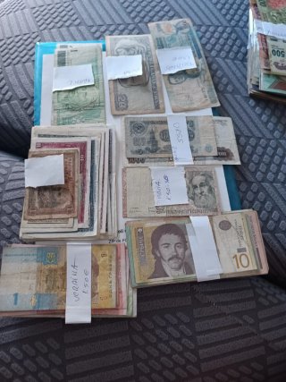 Colección Billetes Mundo 219 billetes