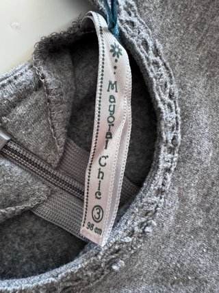 Vestido gris Mayoral 3 años