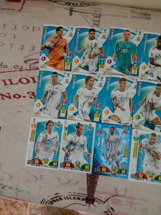 Firma Real Madrid - Cromos Jugadores