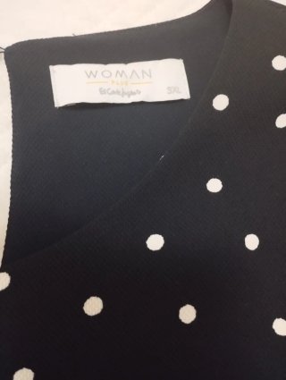 Blusa lunares El Corte Inglés Talla 3XL