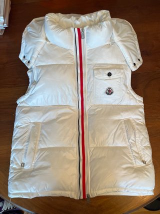 Chaleco Moncler Blanco