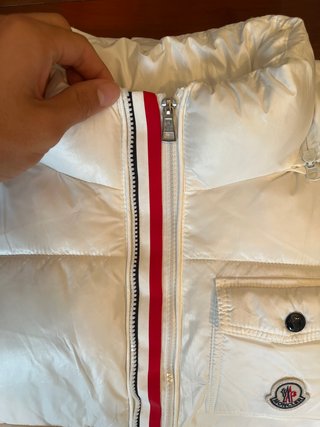 Chaleco Moncler Blanco