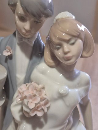 Figura Novios Lladró Boda Actual 6164