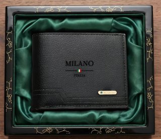 Cartera Milano Marrón Cuero