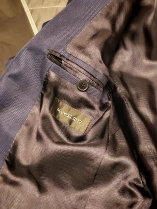 Abito uomo Manuel Ritz blu.