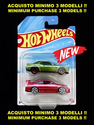 Hot Wheels 2 PACK - Dodge + Honda Civic