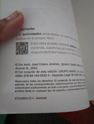 Libros texto 3° de la ESO