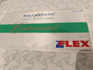 Colchón Flex 135x185x2 + Funda