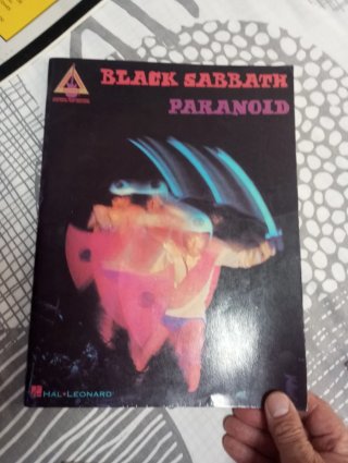 Lote 2 Libros Guitarra Black Sabbath, Iron maiden