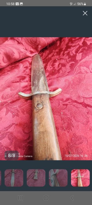 Coltello da guerra antico