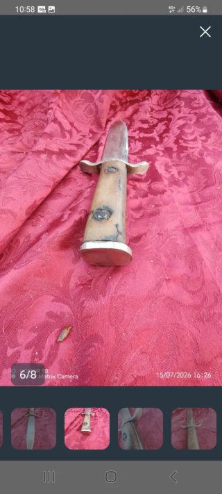 Coltello da guerra antico