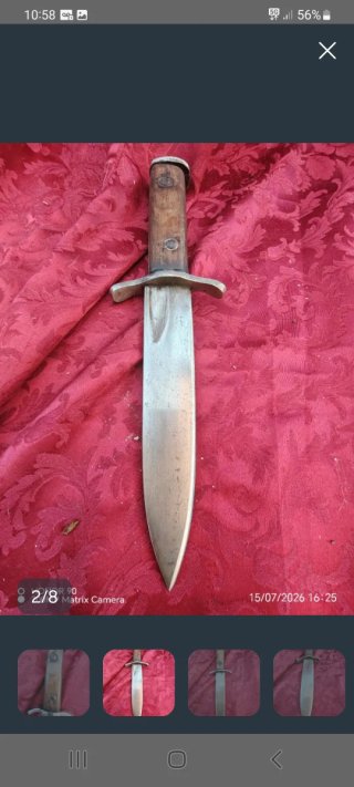 Coltello da guerra antico