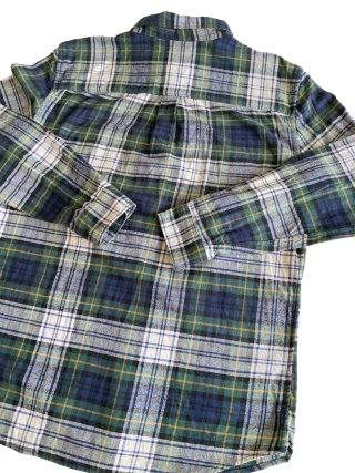 Camisa Franela 00s Gruesa GAP Cuadros Tartán M Men