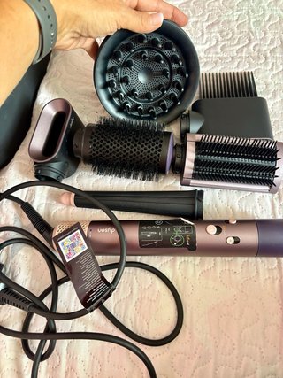 Dyson Airwrap Rizado+Muy Rizado Jasper Plum