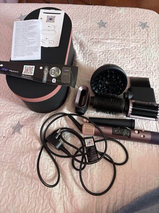 Dyson Airwrap Rizado+Muy Rizado Jasper Plum