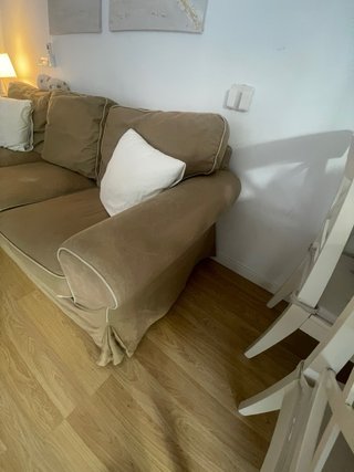 Divano a 3 posti IKEA in colore grezzo
