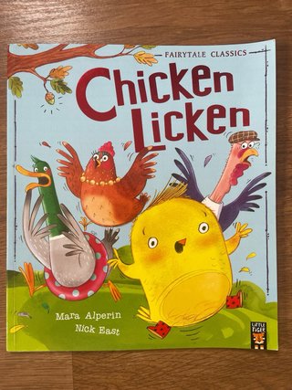 Cinco libros infantiles en ingles