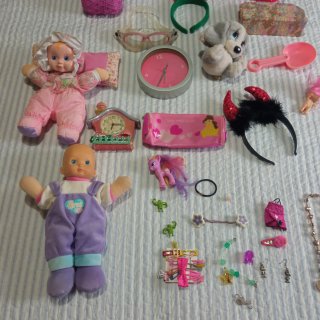 Lote de juguetes para niña