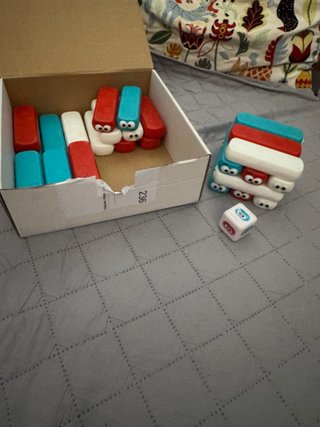 Juego de mesa Tower bloques colores