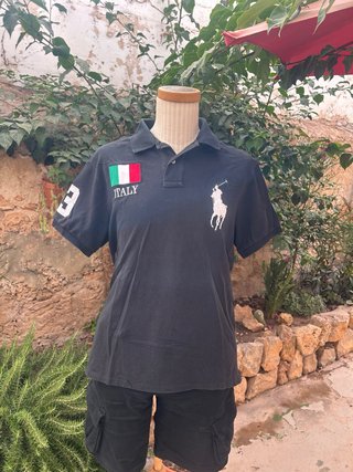 Polo Ralph Lauren Negro Talla L Italia