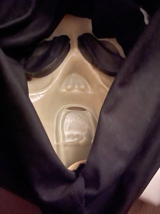 MASCARA GHOSTFACE GLOW IN THE DARK ED. VHS