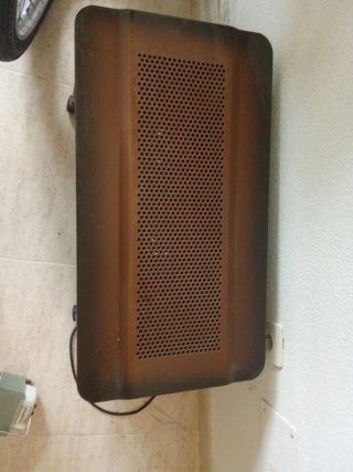 Estufa vintage con cableado original