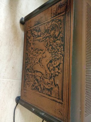 Estufa vintage con cableado original