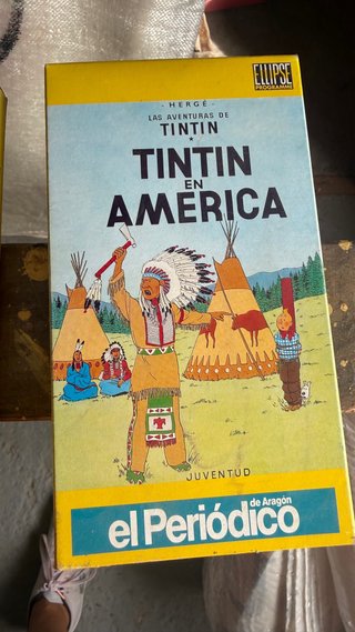 Tintin VHS Aventuras (Español)