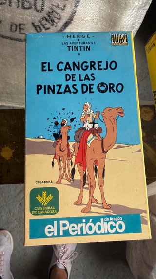 Tintin VHS Aventuras (Español)