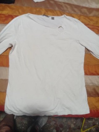 Blusa Liz Claiborne NY Cuello Asimétrico