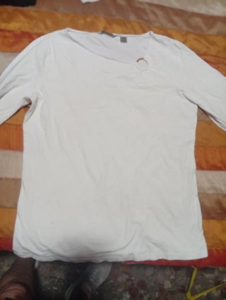 Blusa Liz Claiborne NY Cuello Asimétrico