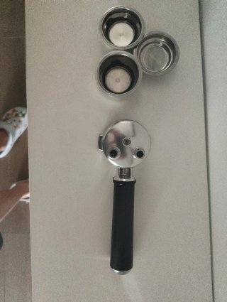 Portafiltros DeLonghi ECP + 3 filtros presurizados