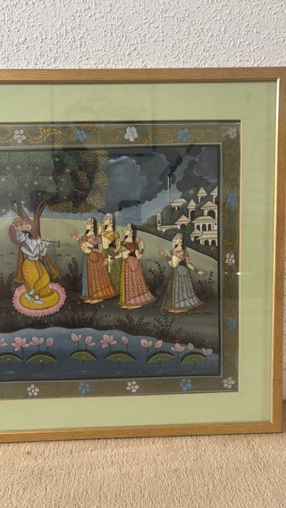 Cuadro Dioses Indios Pintura India