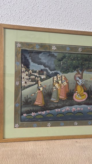 Cuadro Dioses Indios Pintura India