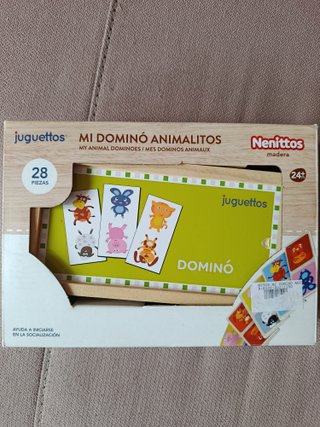 Dominó Juguettos Animalitos 28 Piezas
