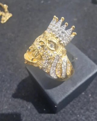 Anillo Sello Gorila Oro 18kt