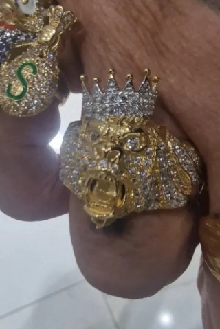 Anillo Sello Gorila Oro 18kt