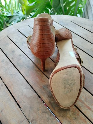 Sandalias Michael Kors Piel Marrón Talla 36.5