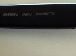Gafas Ray-Ban Meta Wayfarer Negras
