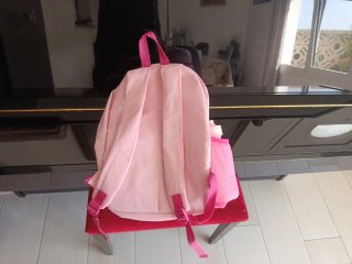 Mochila Barbie Rosa Estrellas