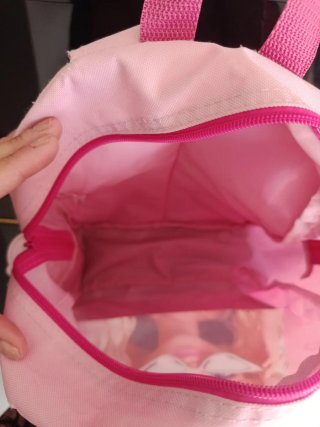 Mochila Barbie Rosa Estrellas