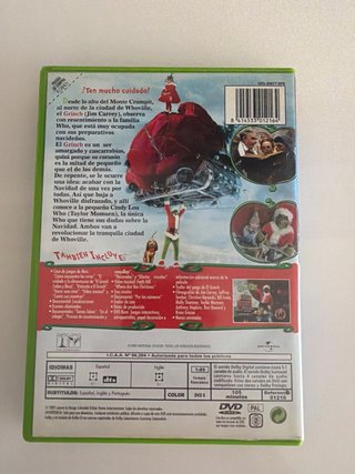El Grinch Película DVD Español
