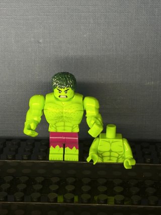 Figura Hulk Torso Extra Marvel Big Fig Comp Lego