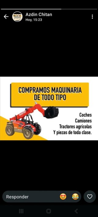 Todo tipo de maquinaria